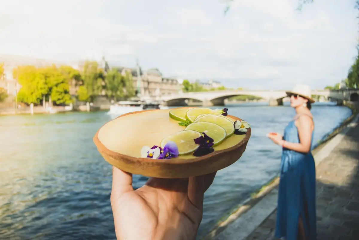 Tarte citron basilic