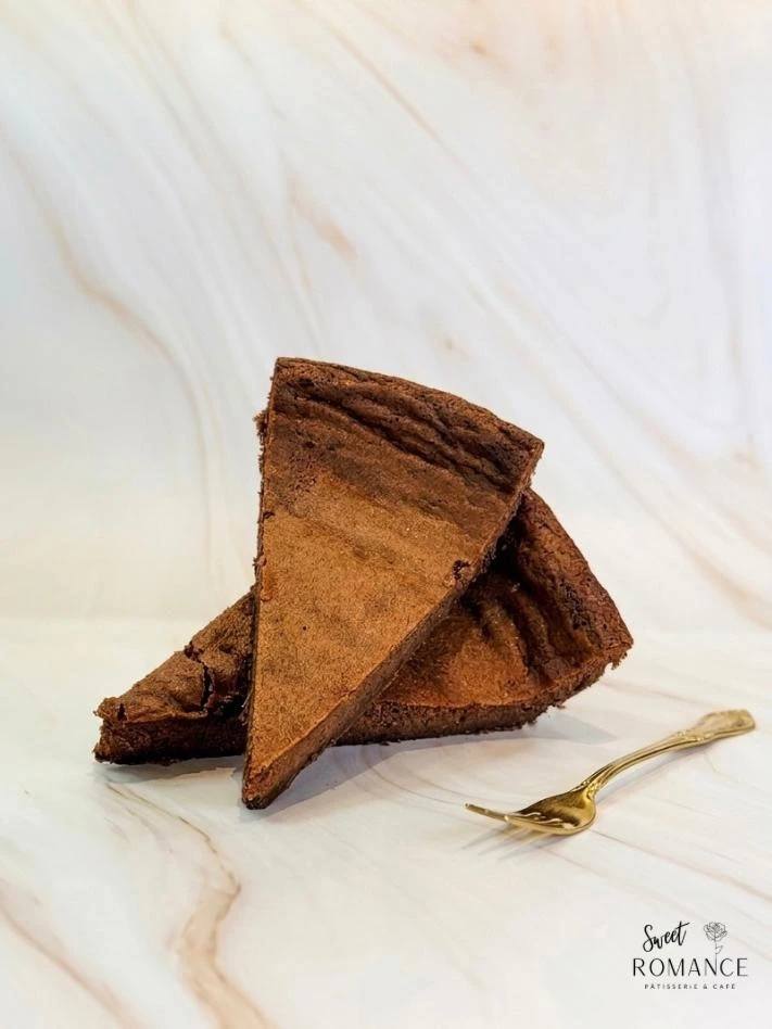 Part de moelleux au chocolat