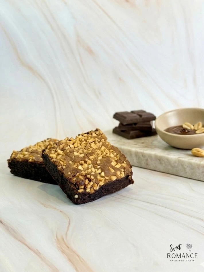 Brownie cacahuète