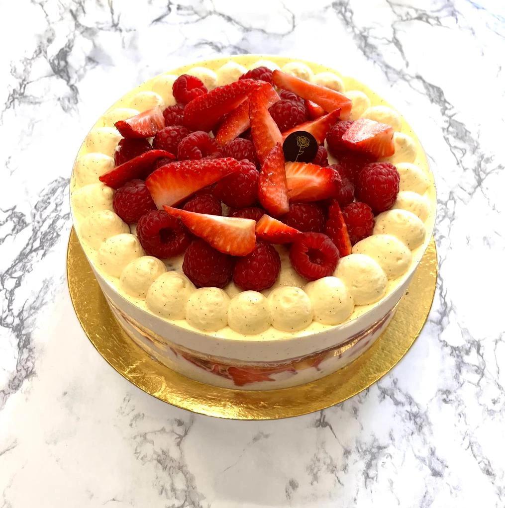 Tiramisu fruit-rouge