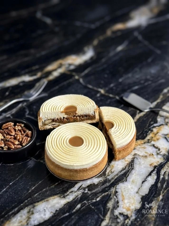 Tarte vanille pécan