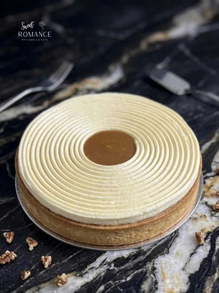 Tarte vanille pécan